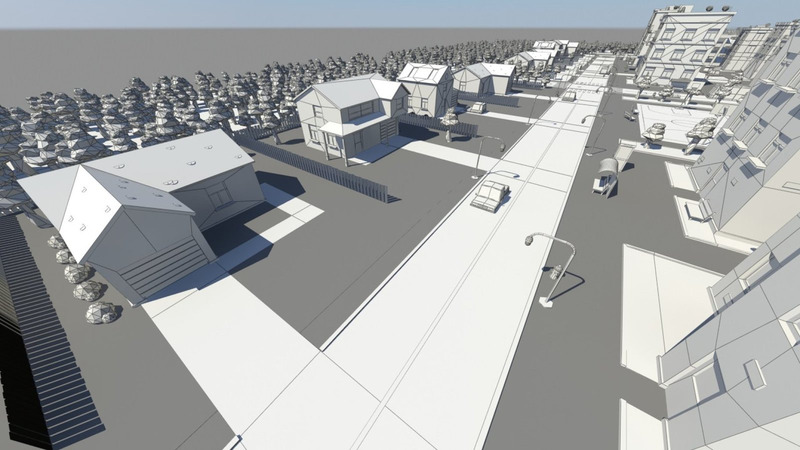 Low Poly City 3D Model - Features Image 12