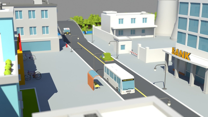 Low Poly City 3D Model - Features Image 19