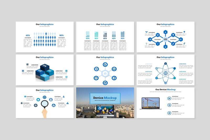 Biznes Plan 1 - nowoczesny biznes szablon PowerPoint - Obraz funkcji 14