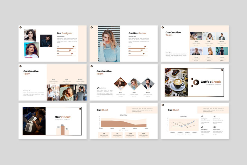 Финансы - шаблон PowerPoint для современного бизнеса - Features Image 5