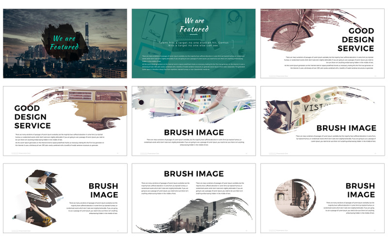 Universe PowerPoint template - Features Image 6