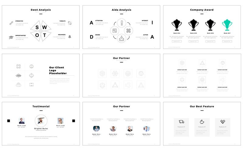 Universe PowerPoint template - Features Image 8