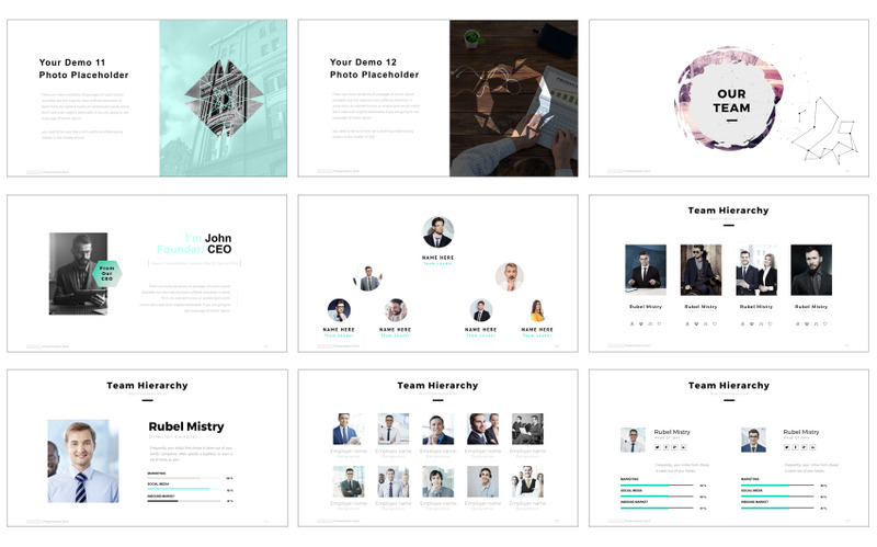 Universe PowerPoint template - Features Image 12