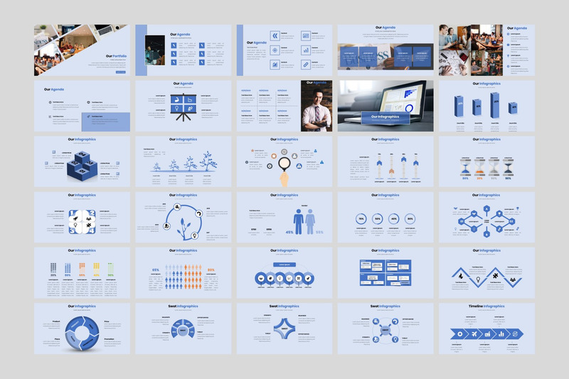 Profil de l'entreprise 1 - Modèle PowerPoint d'entreprise moderne - Caractéristiques de l’image 4