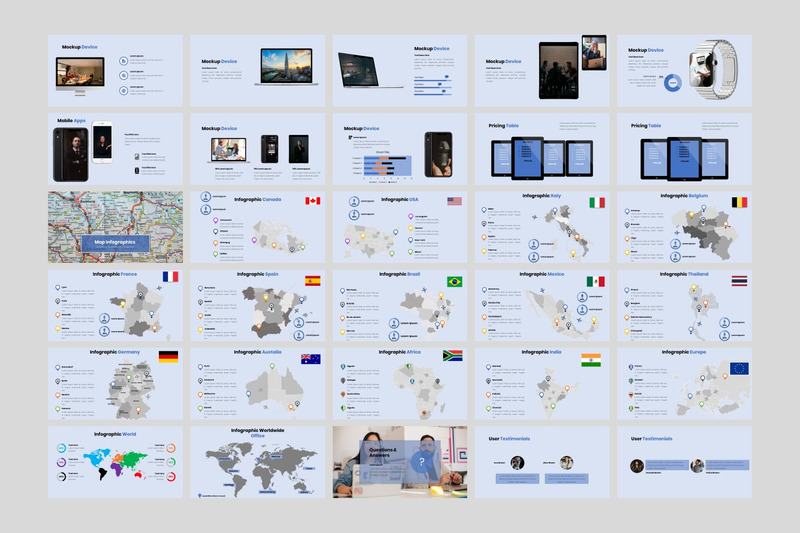 Profil de l'entreprise 1 - Modèle PowerPoint d'entreprise moderne - Caractéristiques de l’image 6