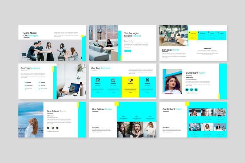 Bahagia - Creative Business PowerPoint Template