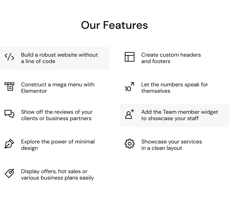 WordPress Theme namens Meltony - Minimalist for Any Businesses #71806 - Bildeigenschaften 3