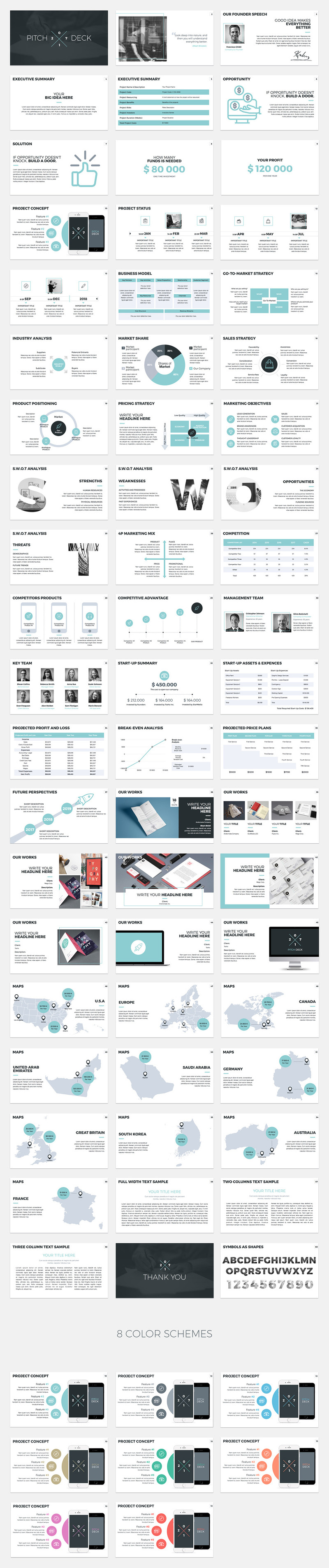 Modèle PowerPoint de Pitch Deck 2017 - Caractéristiques de l’image 1