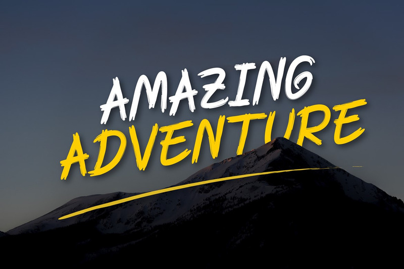 Fuente Grawust Modern Brush - Características Imagen 4