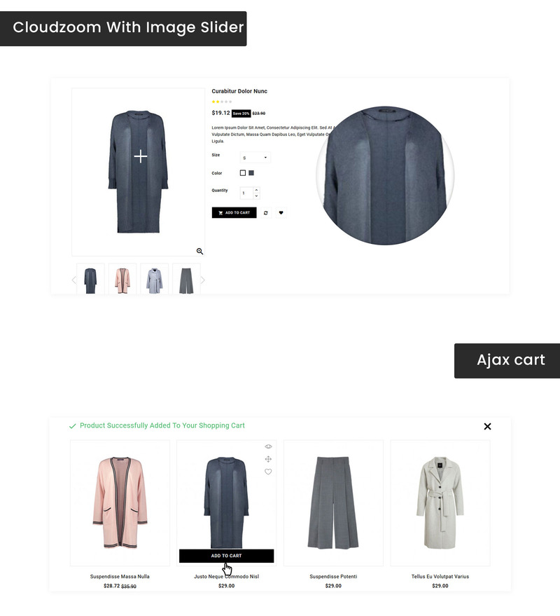 Trond - Тема PrestaShop для магазина модных дизайнеров №146797 - Изображения фич 3