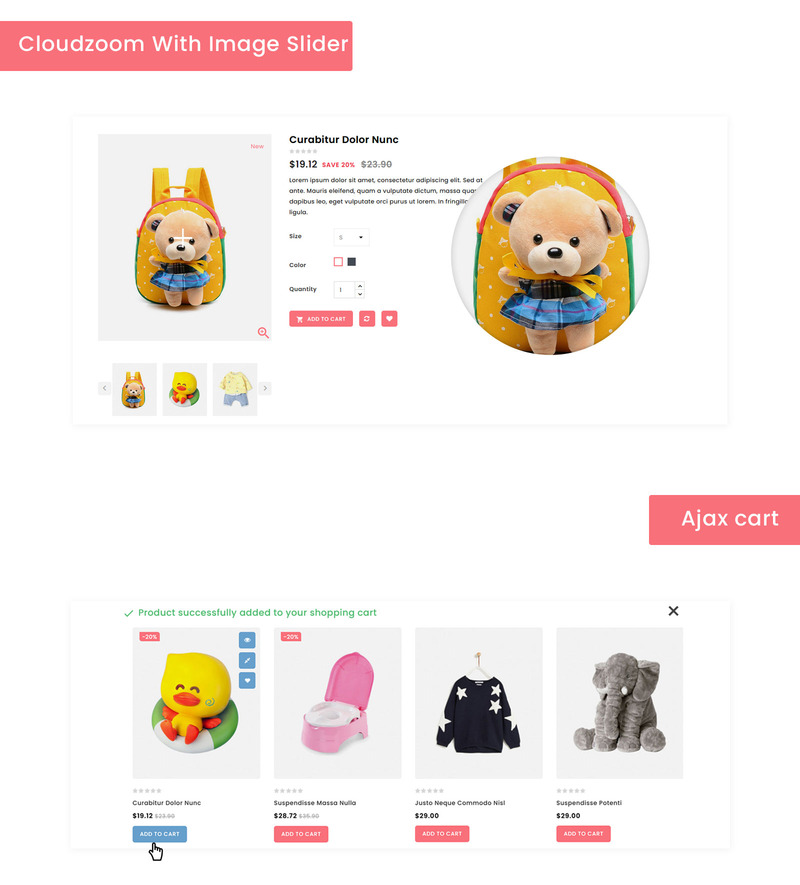Responzivní PrestaShop motiv Starkod - Kids and Toys Store PrestaShop Theme #148689 - Obrázek funkce 3