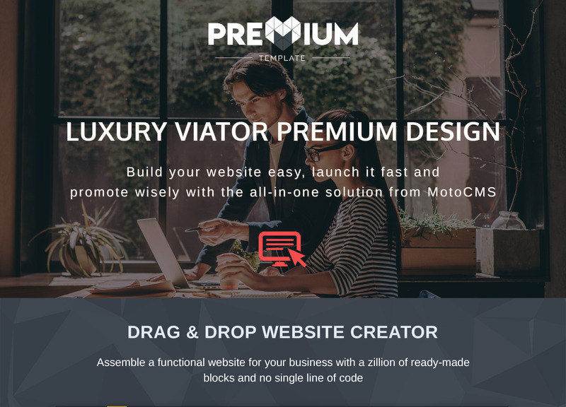 Consultup - Consulting Firm Moto CMS 3 Template - Features Image 1