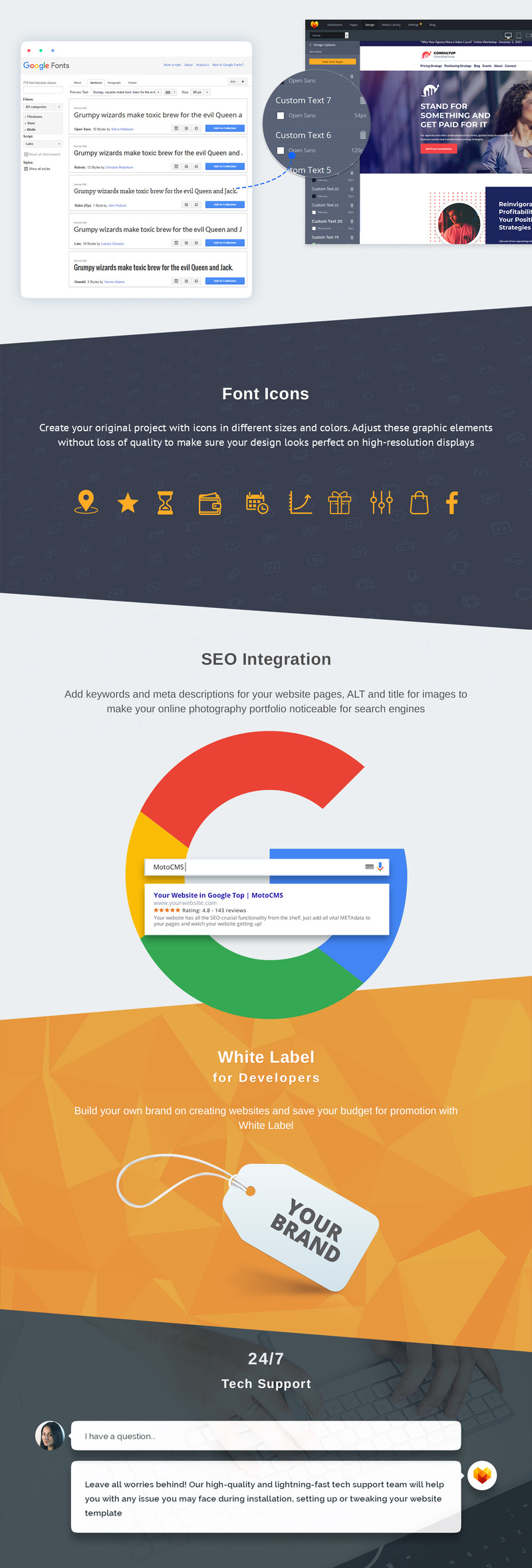 Consultup - Consulting Firm Moto CMS 3 Template - Features Image 5