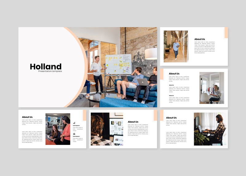 Olanda - Modello PowerPoint aziendale creativo Creative - Caratteristiche Immagine 1