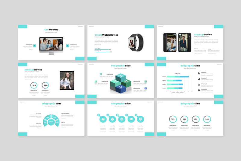 Kalani - Modello PowerPoint aziendale creativo - Caratteristiche Immagine 3