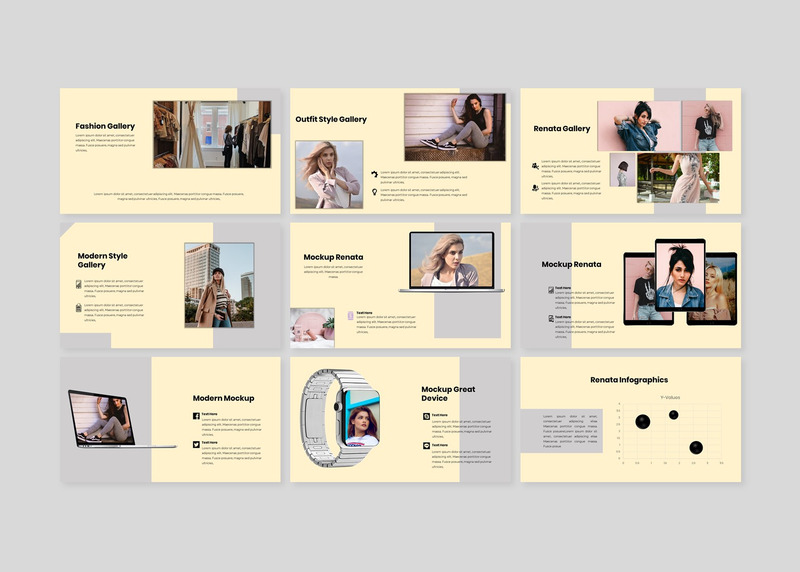 Renata - Creative Business PowerPoint-sjabloon - Features Image 3