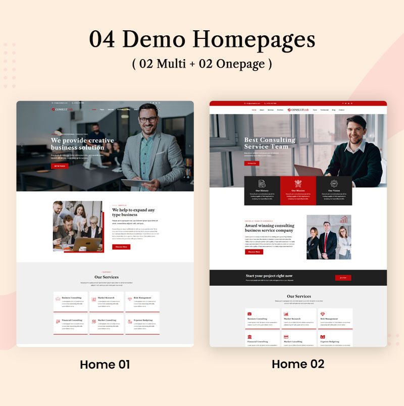 Consultlab - Business Consulting WordPress Theme - Features Image 3
