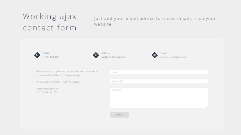 Looper - Multipurpose One/Multi Page Website Template - Features Image 4