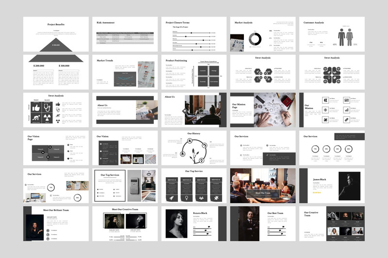 Big Bundle 20 in 1 - Multipurpose PowerPoint template