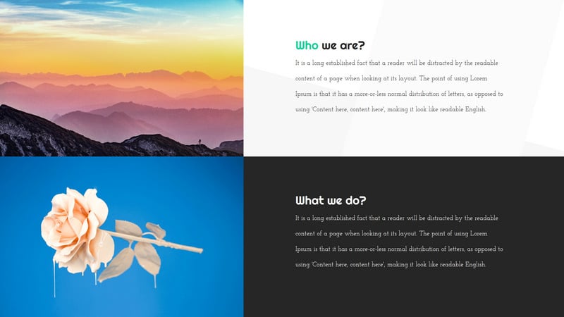 Amazing Layouts - PowerPoint template - TemplateMonster