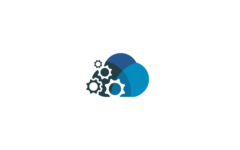Cloud Gear Logo Template - Features Image 1