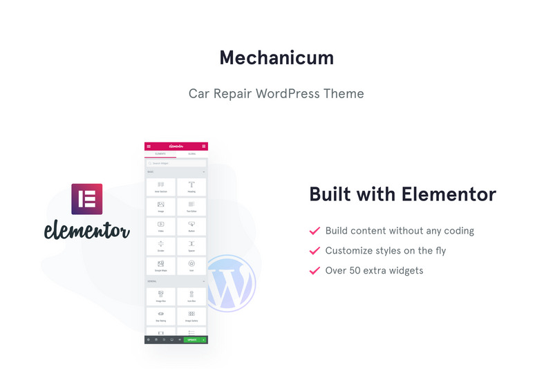 Mechanicum - Car Repair Elementor WordPress Theme - Features Image 2