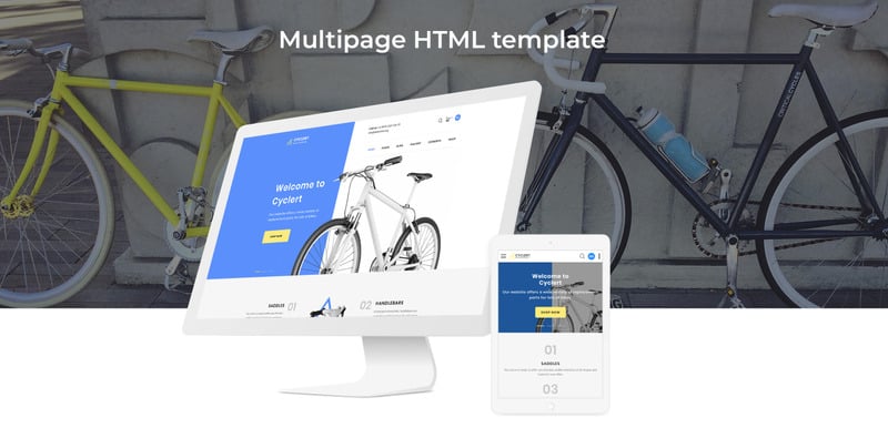 Cyclert-循环多页清洁HTML网站模板 - Features Image 2