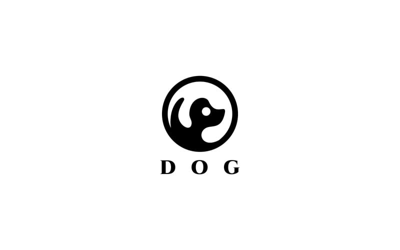 Dog Logo Template #77526 - TemplateMonster