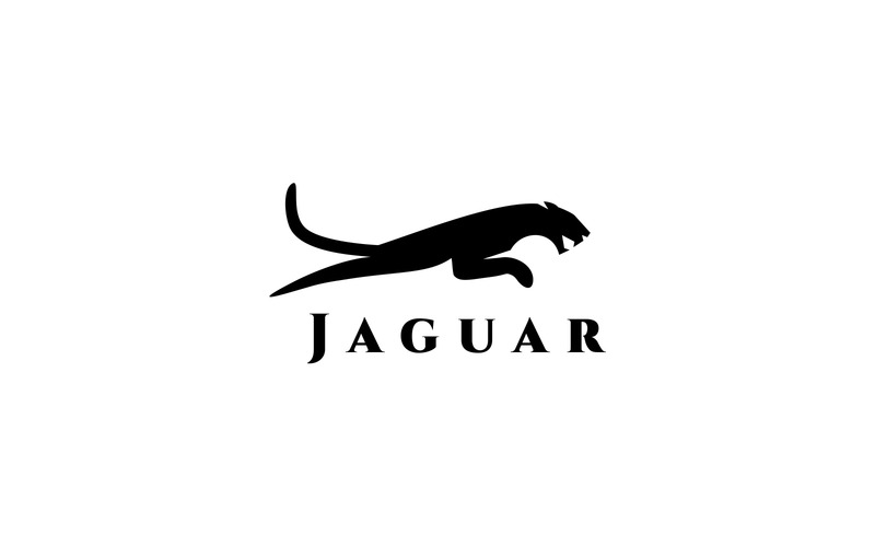 flat jaguar logo template design vector 15258466 Vector Art at Vecteezy