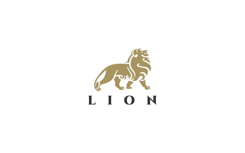 Lion Logo Template #77496 - TemplateMonster