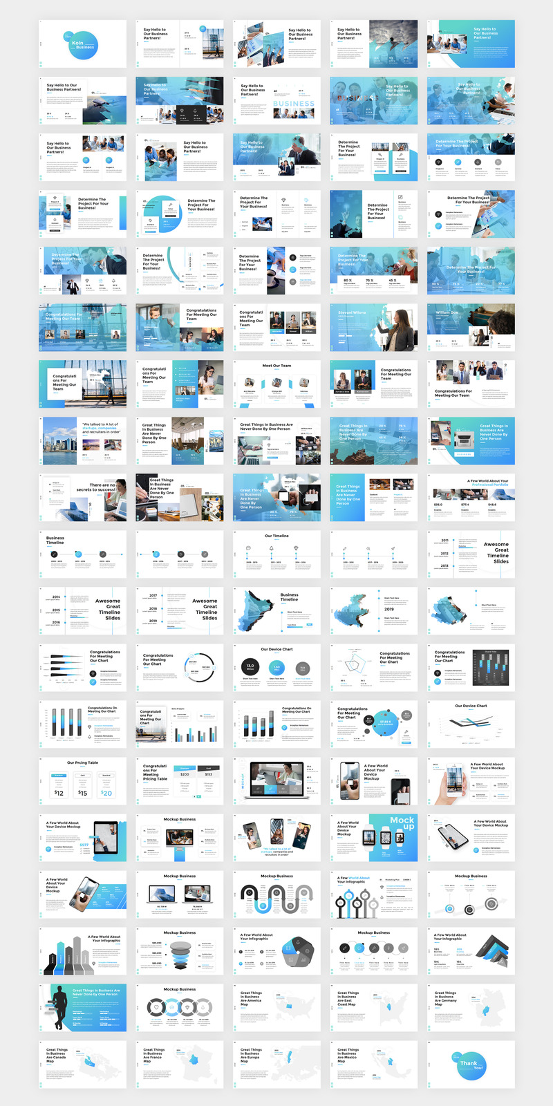 Koin Business 2020 - шаблон Keynote - Features Image 1