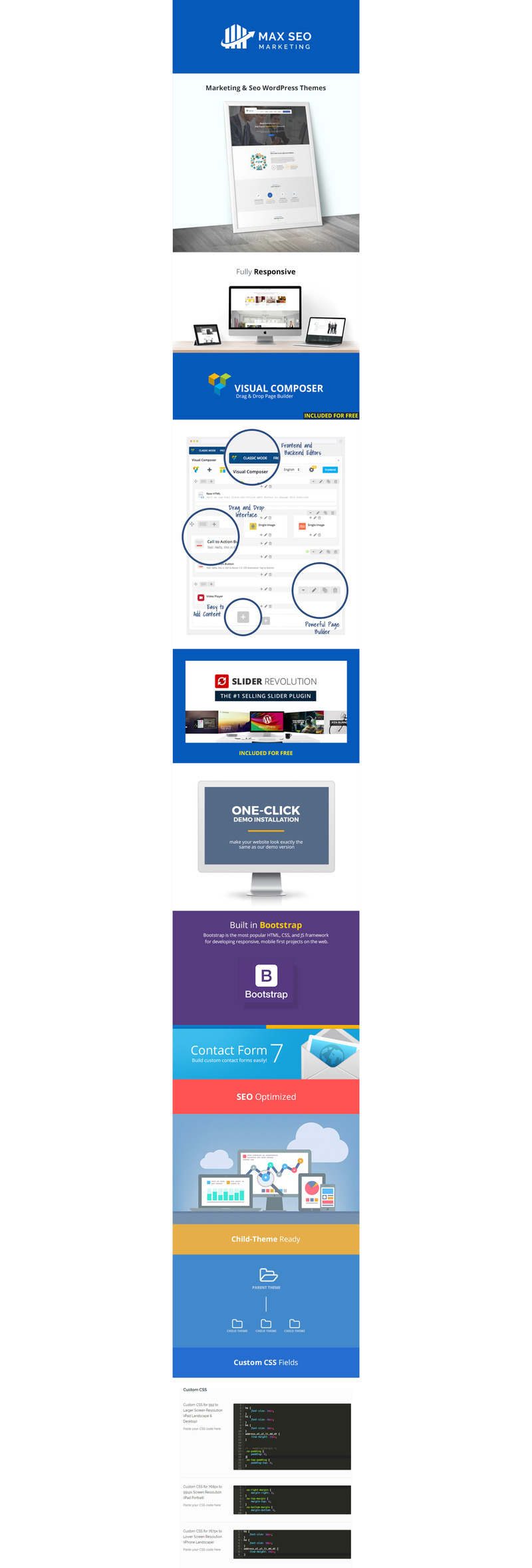 Max Seo - Marketing WordPress Theme - Features Image 1