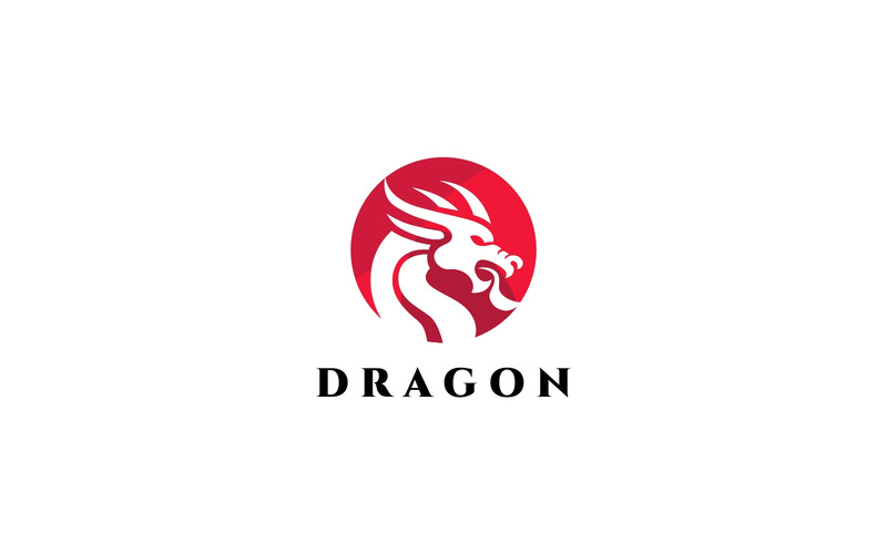 Dragon Logo Template #77590 - TemplateMonster