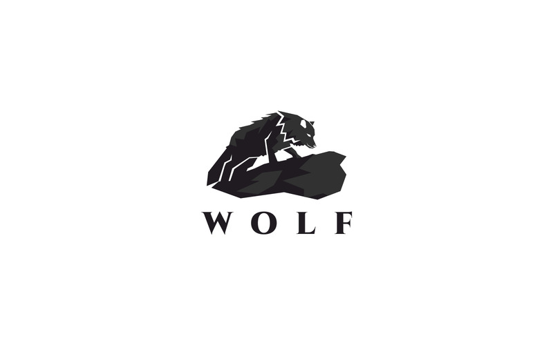 Wolf Logo Template - Features Image 1