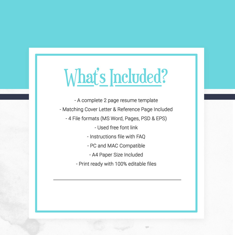 Garret Henderson Resume Template - Features Image 6