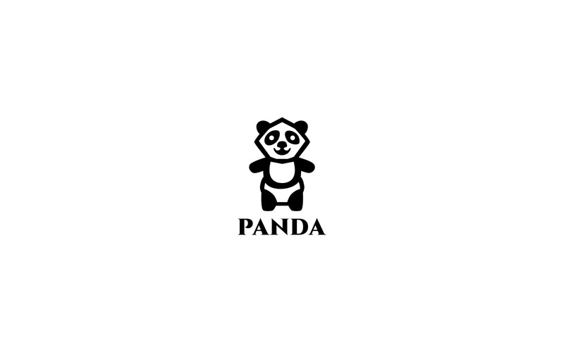 Panda Logo Template #78339 - TemplateMonster