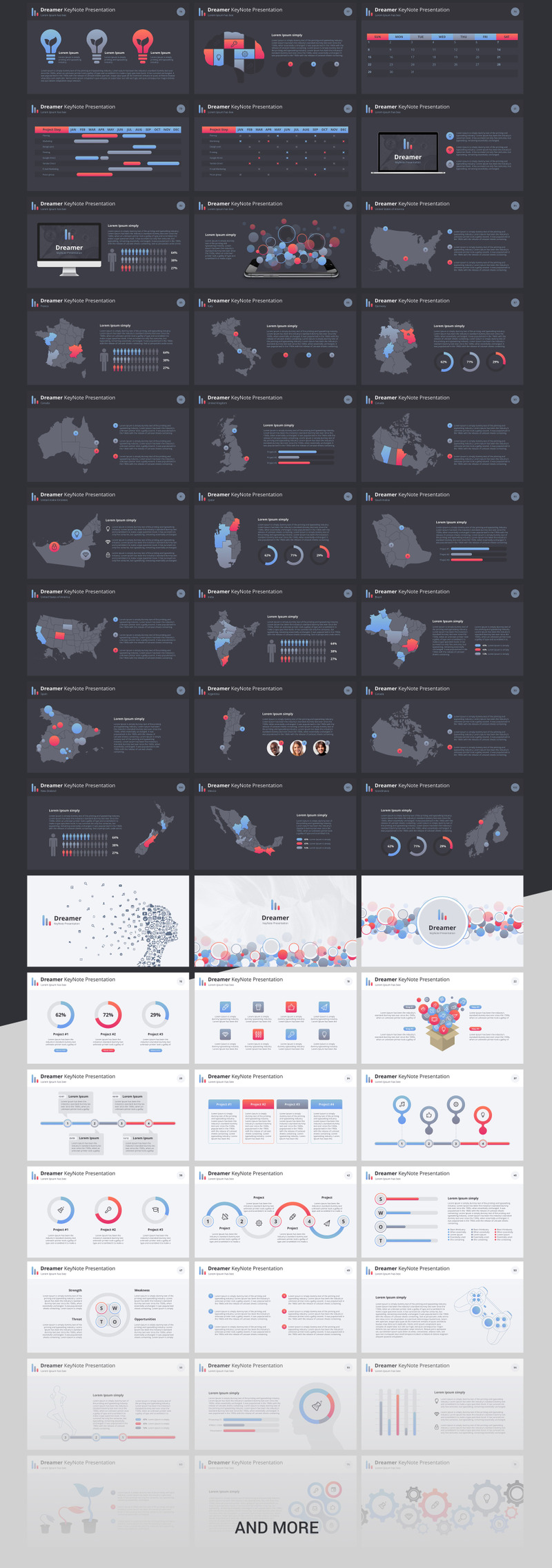 Dreamer PowerPoint template - Features Image 3