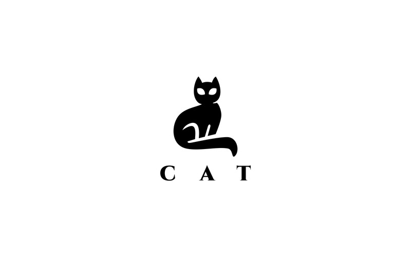 Cat Logo Template #78615 - TemplateMonster