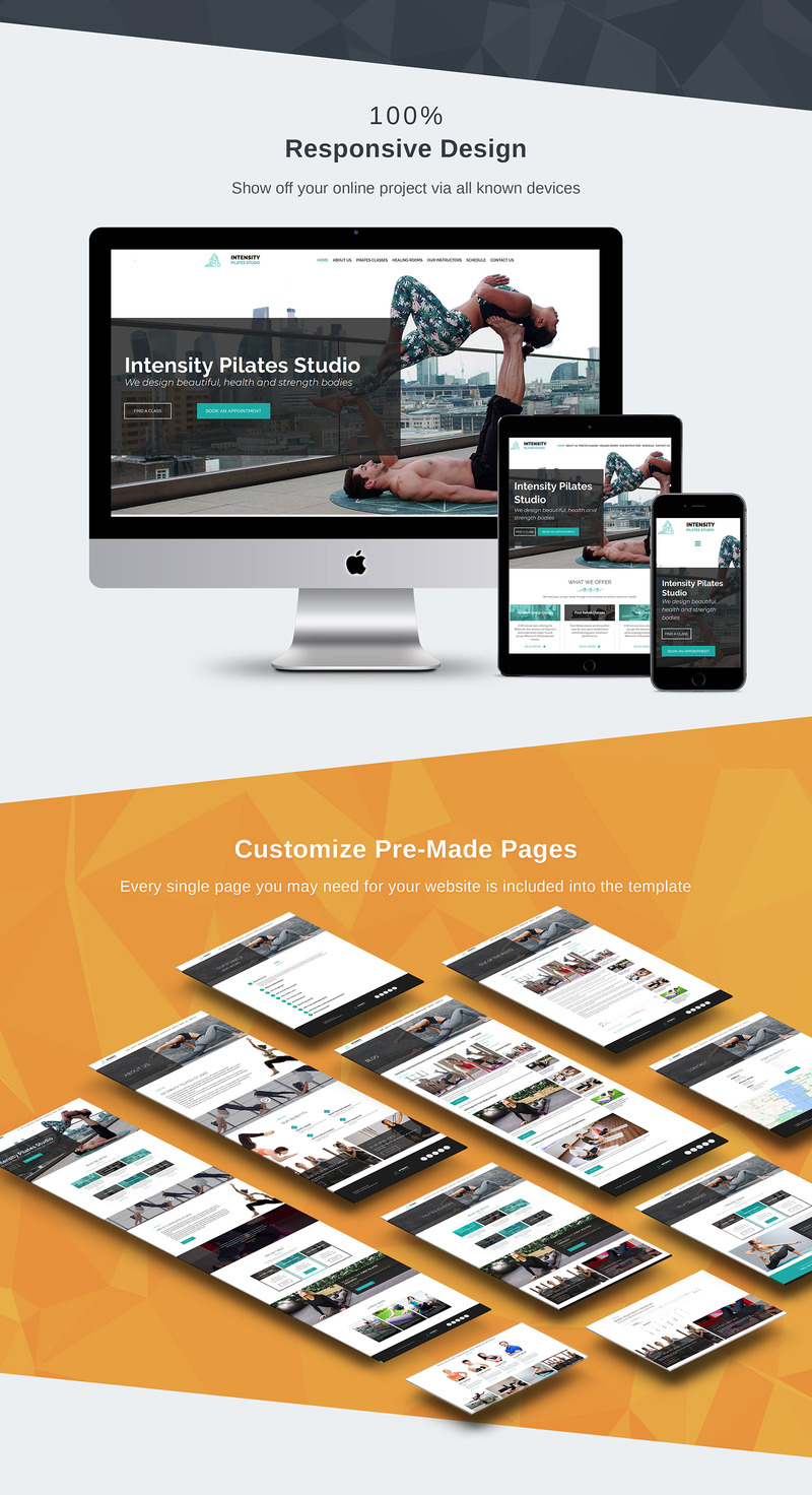 Intensity - Pilates Studio Moto CMS 3 Template - Features Image 3