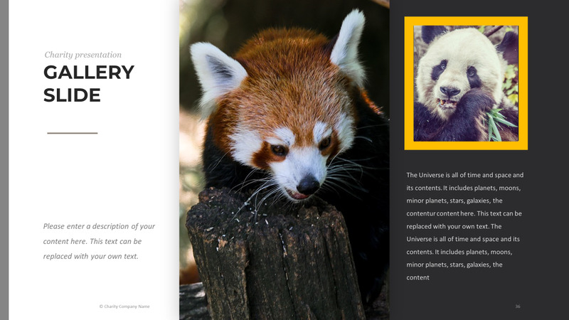 Animal Charity Powerpoint Template #78793 - Templatemonster