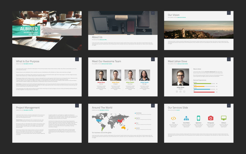 Albireo - Keynote template - Features Image 1