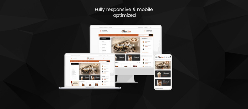BrewBar - Coffee Shop PrestaShop Theme - Features Image 1