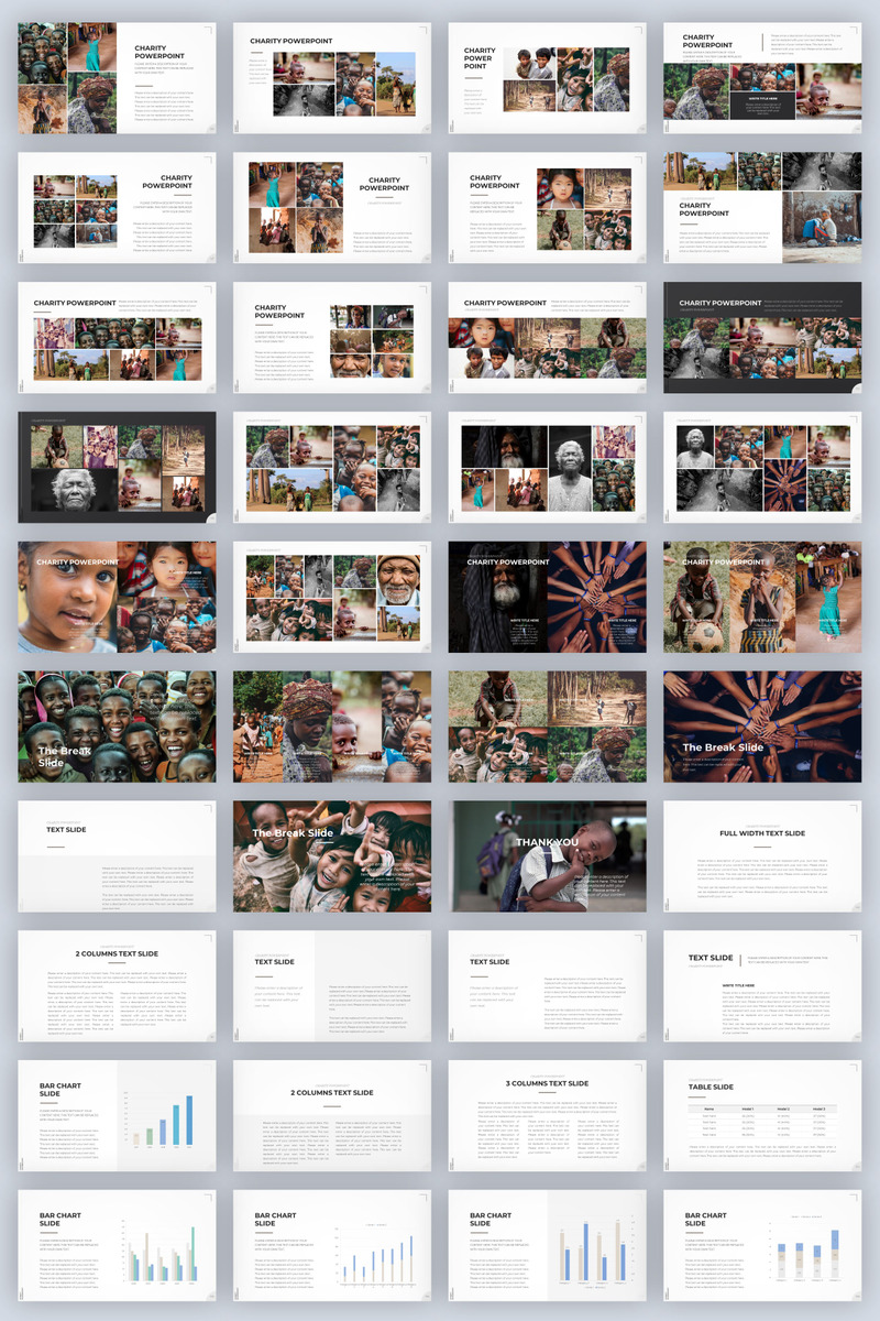 Charity PowerPoint template - Features Image 4