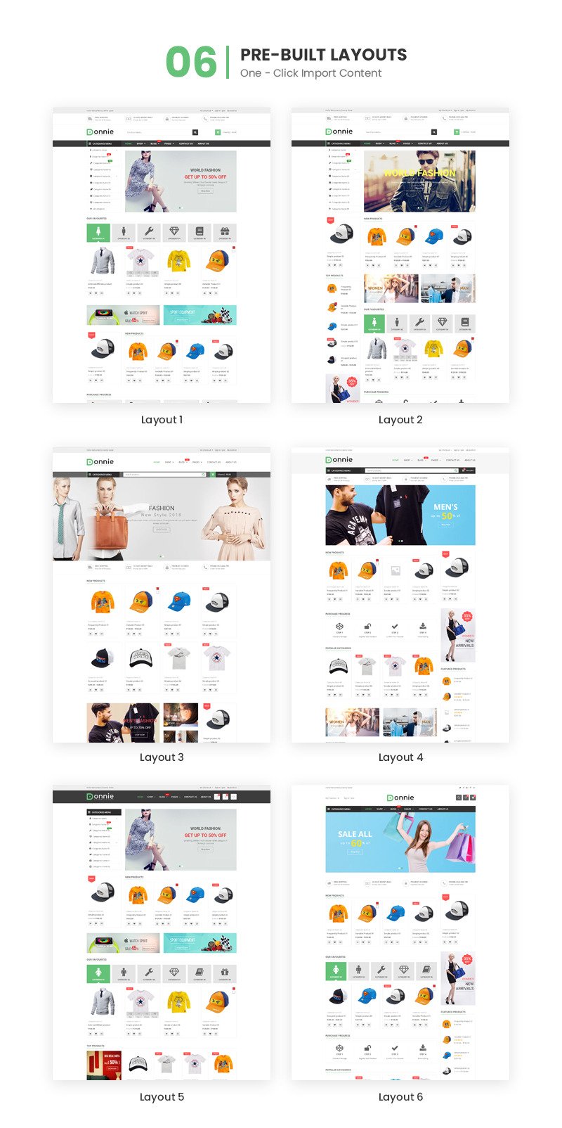 Donnie - Multipurpose WooCommerce Theme - TemplateMonster