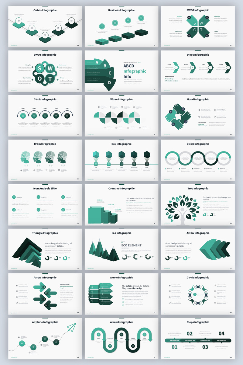 Multiply Business PowerPoint template - Features Image 2