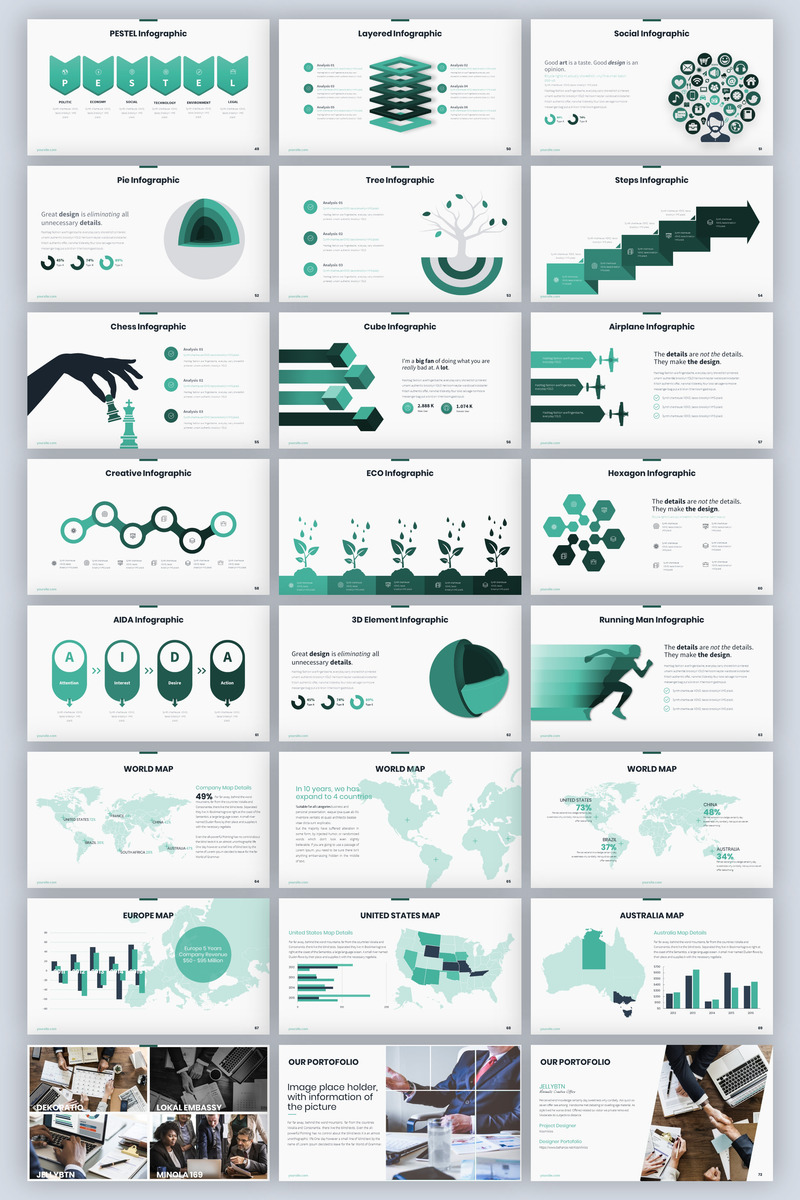 Multiply Business PowerPoint template - Features Image 3