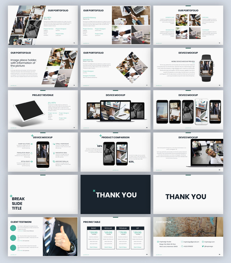 Multiply Business PowerPoint template - Features Image 4