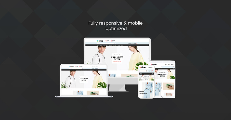 Limo - Sectioned Multipurpose Store Shopify Theme - Features Image 1
