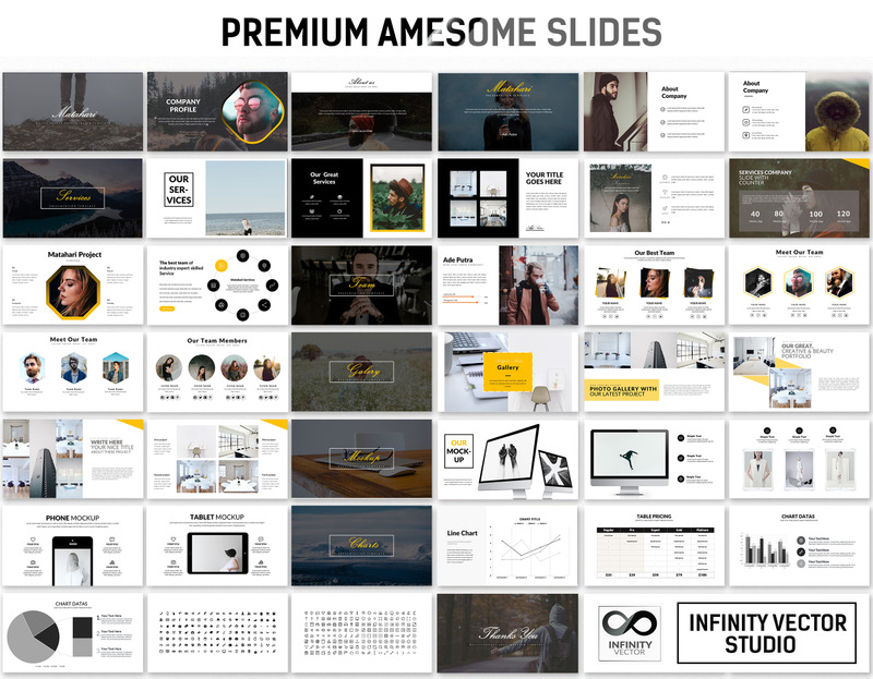 Matahari Multipurpose Presentation PowerPoint Template - Features Image 1