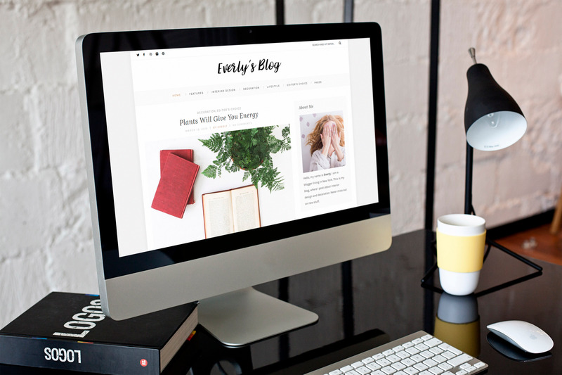 Everly - Hipster Blog WordPress Theme - Features Image 1
